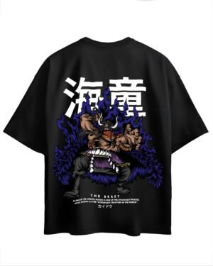 Kaido “The Beast” Oversized Anime Streetwear T-Shirt