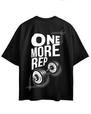 One More Rep Oversized Gym Tee